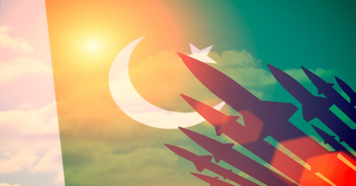 pakistan nuclear missile flag